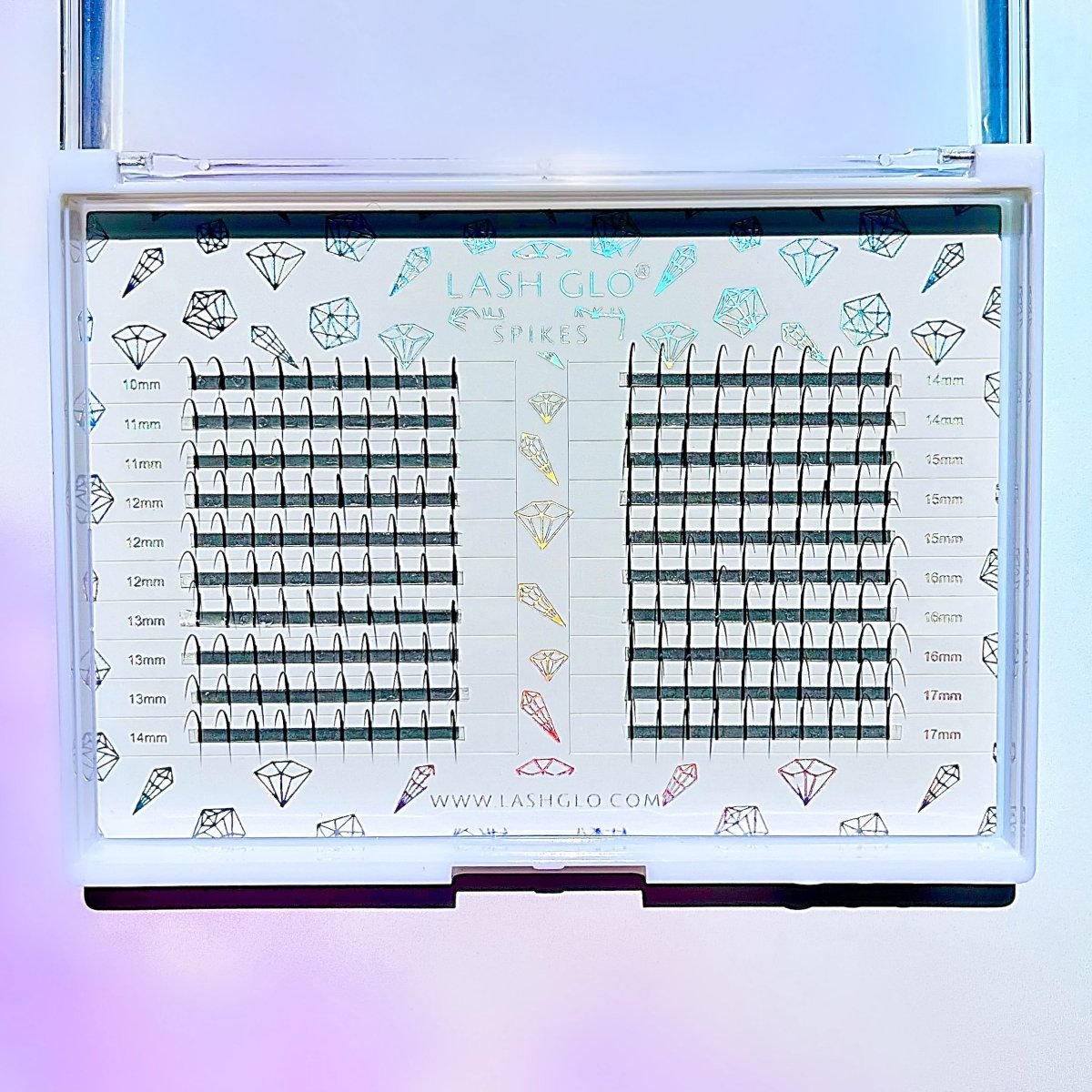 Spikes lash extensions