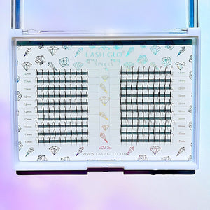 Spikes lash extensions